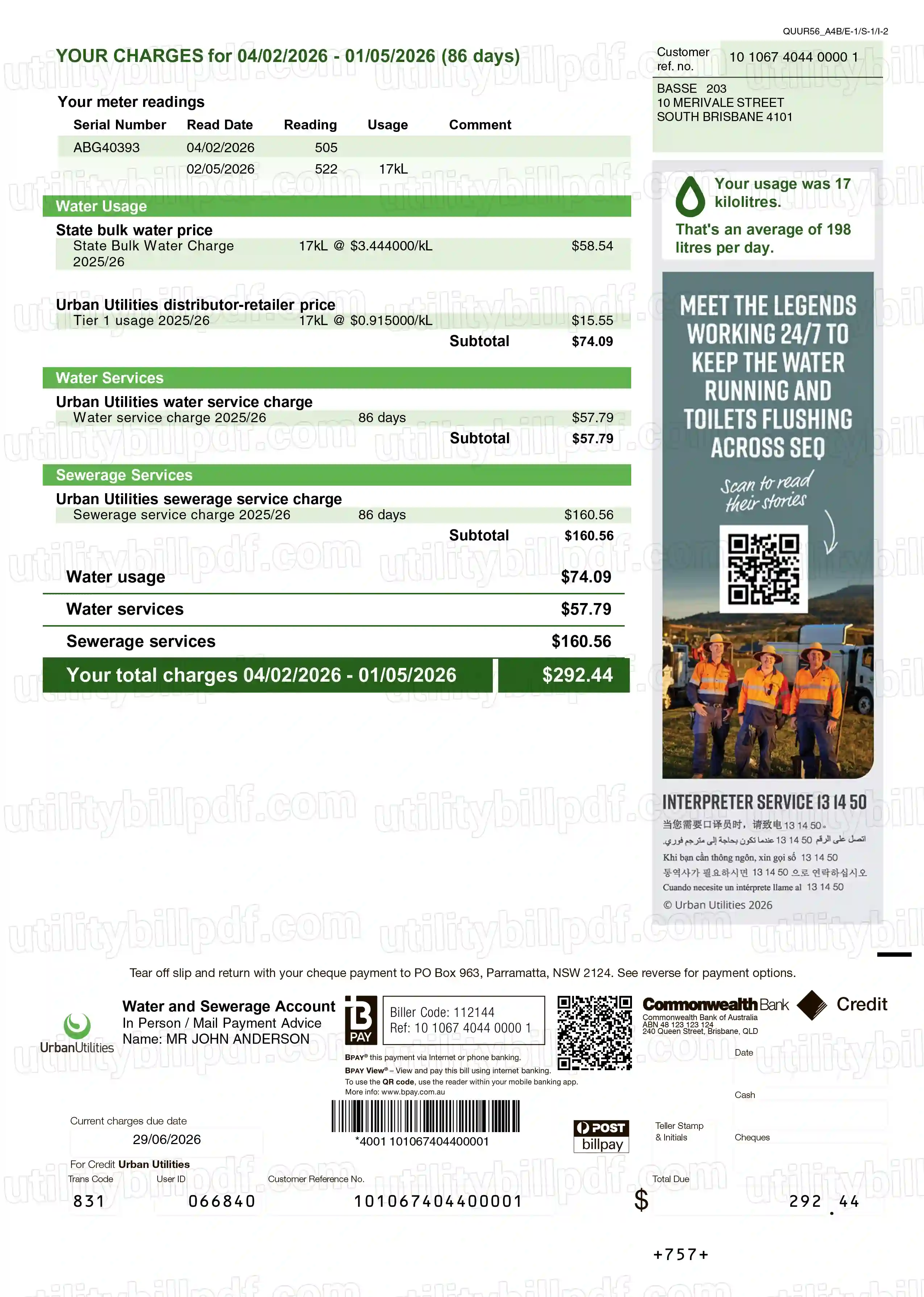 Urban Utilities QLD